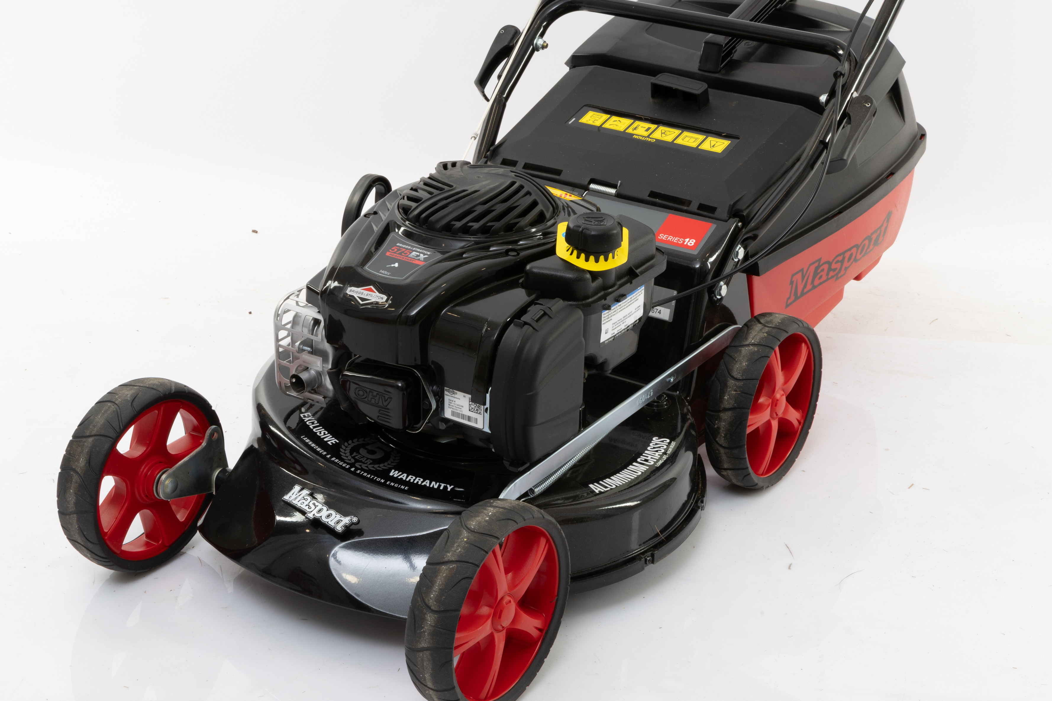 Masport Black Viper S18 450 AL 2'n1 565843 - Lawn mowers — Consumer NZ